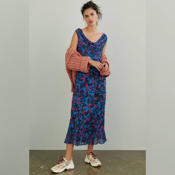 Anthropologie Conditions Apply Alisandra Maxi Dres - Picture 2 of 11